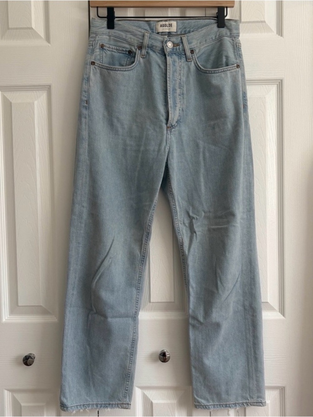 AGOLDE 90’s Crop Midrise Straight Jeans - Picture 3 of 8